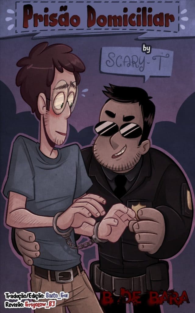 Quadrinho Gay Porno Policial Comendo Bandido Viado