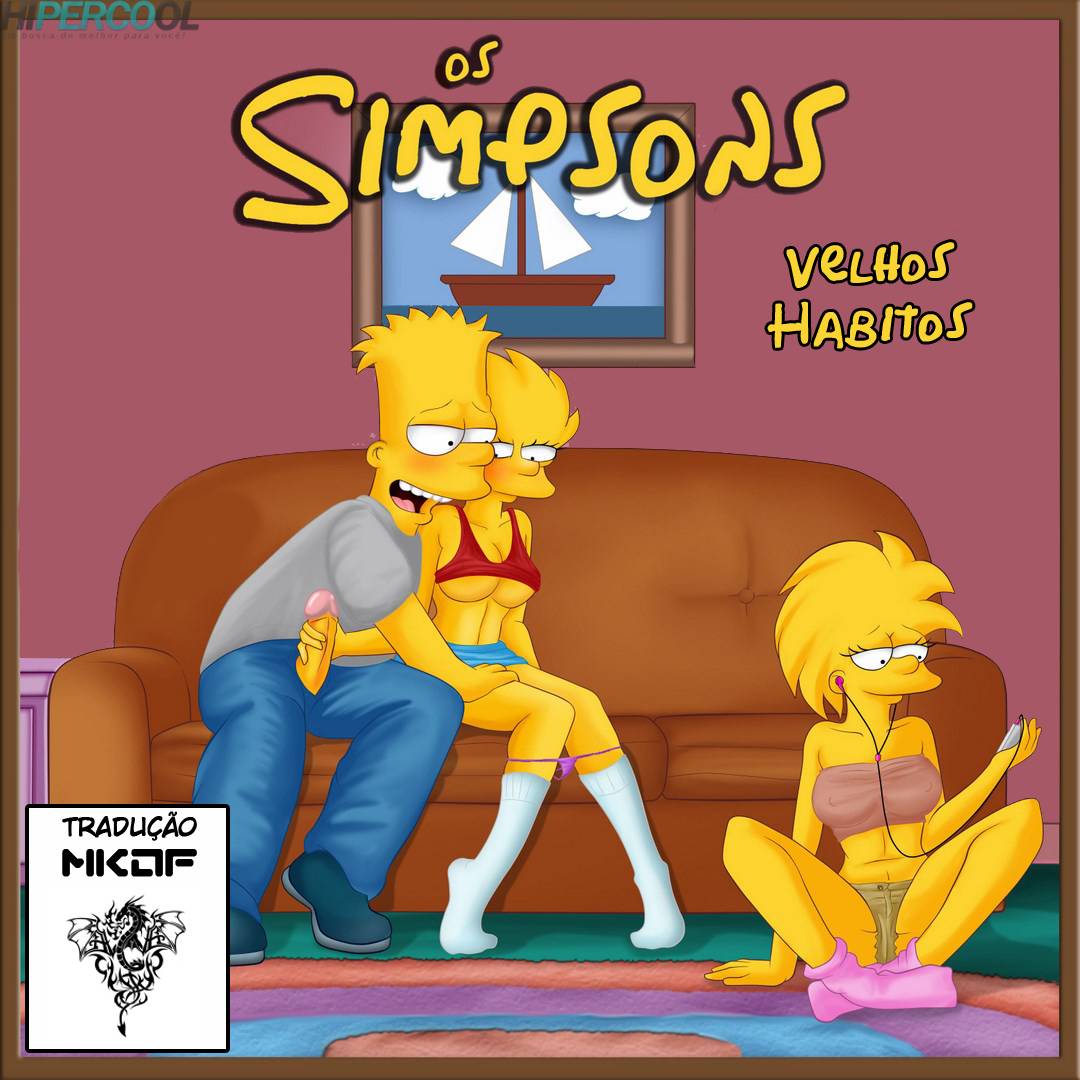 Quadrinhos de porno os Simpsons – velhos hábitos