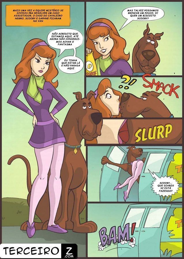 Daphne From Scooby Doo Sex - Scooby Doo cartoon pornÃ´ Daphne fazendo Zoofilia ...