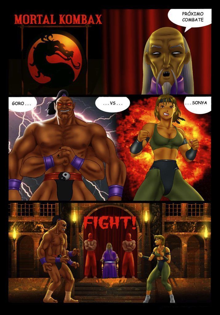 Hentai Mortal Kombat Quadrinhos Eroticos