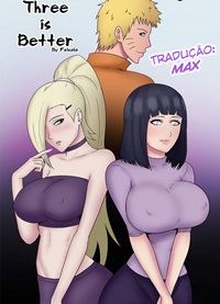 Suruba com Hinata e Naruto