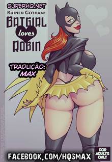 Robin arrombando buceta da Batgirl
