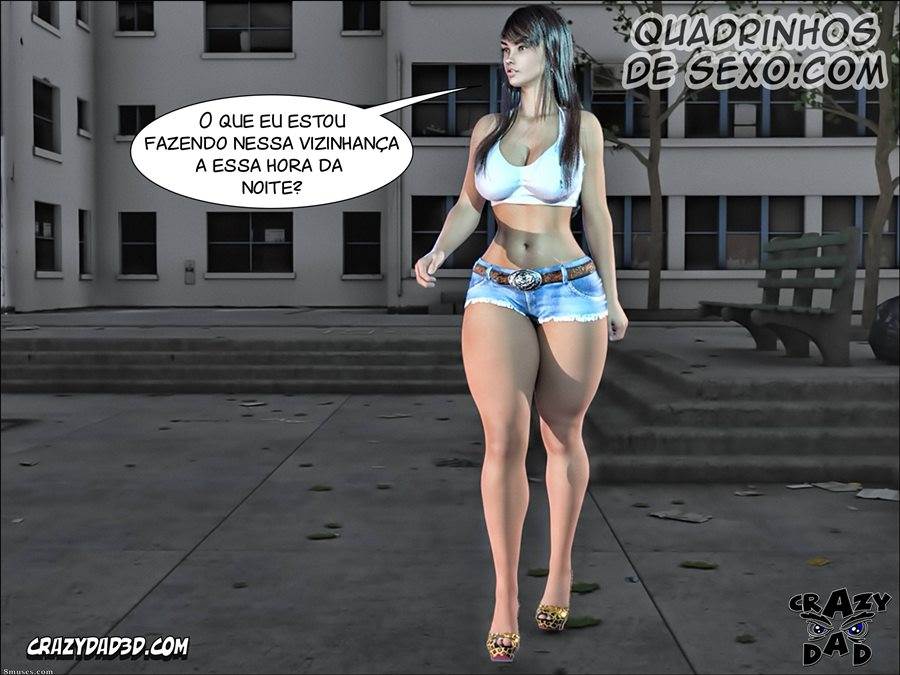 Spank - CrazyDad3D - Hentai 3D - Quadrinhos de Sexo