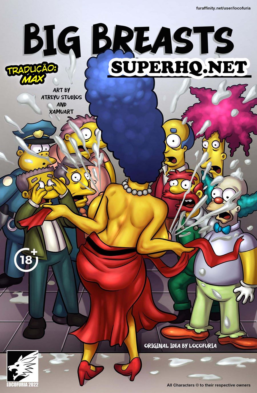 Simpsons, Big Breasts - Simpsons Pornô